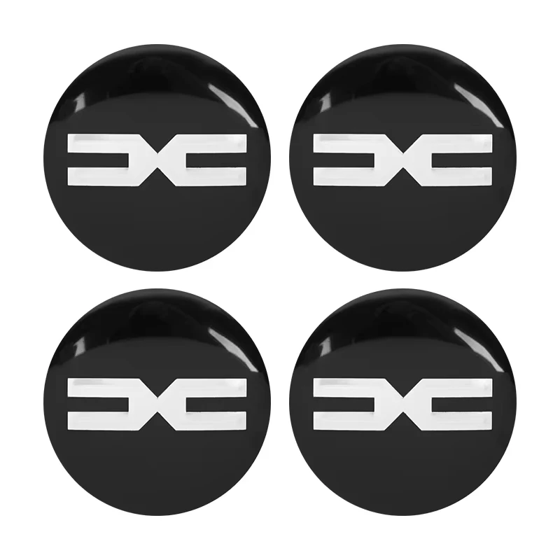 

4 шт., 56 мм, колпаки центральной ступицы колес автомобиля, наклейки с эмблемой для Dacia Logan Sandero Duster Lodgy Spring Jogger Dokker Stepway Bigster RS