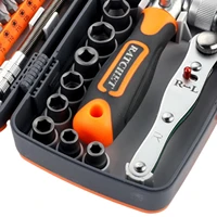 multifunction 38 in 1 ratchet screwdriver set steel hand tools precision for home maintenance travel work outdoor accessories