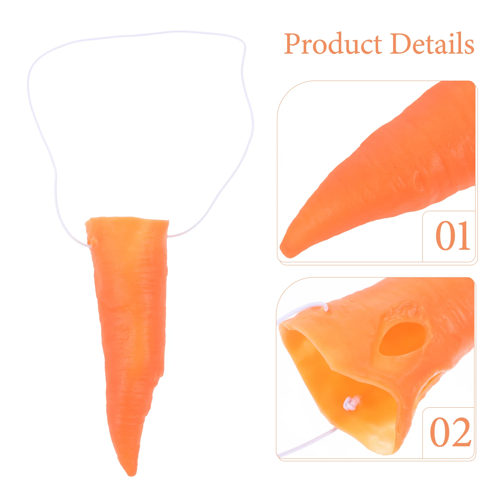 3 шт. морковный нос косплей декорации снеговик украшения портативный DIY