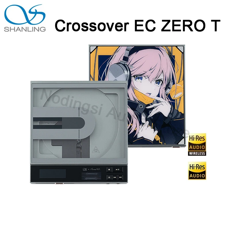 Фото Портативный настольный CD-плеер SHANLING x Water Moon Rain Crossover EC ZERO T с Bluetooth, ЖК-дисплеем, DAC и усилителем для наушников №1