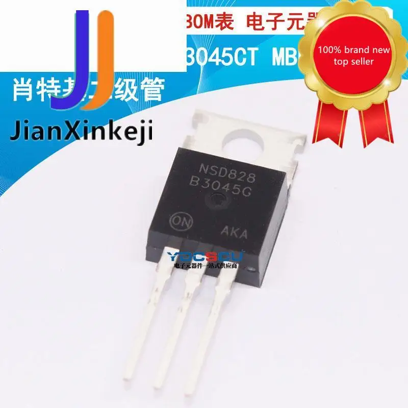 20 шт., 100% оригинальный новый MBR3045CT MBR3060CT B2045CT диод Шоттки 45 в 60 в, прямая вилка TO220
