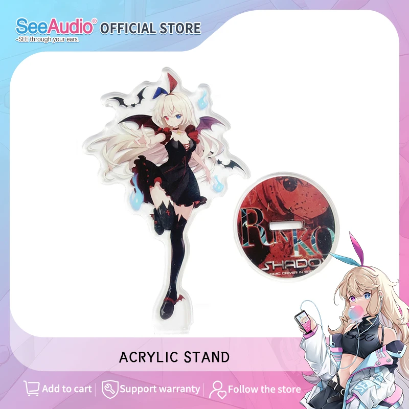 

Seeaudio Headphone Listing Accessories (Acrylic Stand) For Seeaudio Bravery Anniversary Edition Yume Kaguya Neo