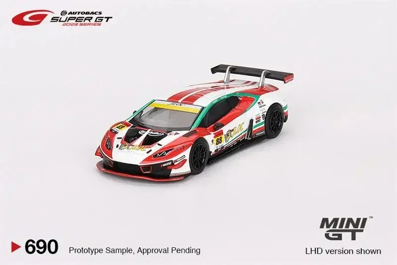 MINI GT 1:64 Huracan / M4 NSX GT3 литая модель автомобиля
