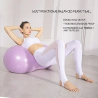 90x45cm yoga fitness ball big peanut ball pregnant childbirth exercise balance yoga ball pilates workout fitness balance ball