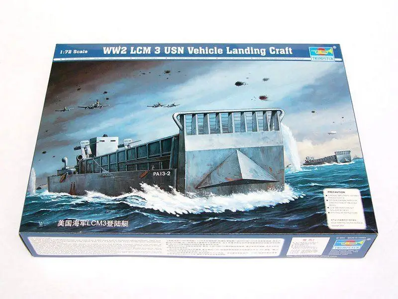 

Trumpeter 1/72 07213 WW2 LCM 3 USN Vehicle Landing Craft