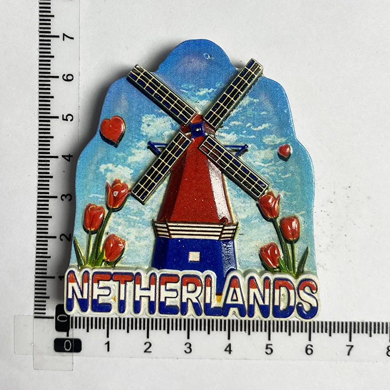 Сувениры для туризма в голландской мировой культуре украшения кухни и дома 3D