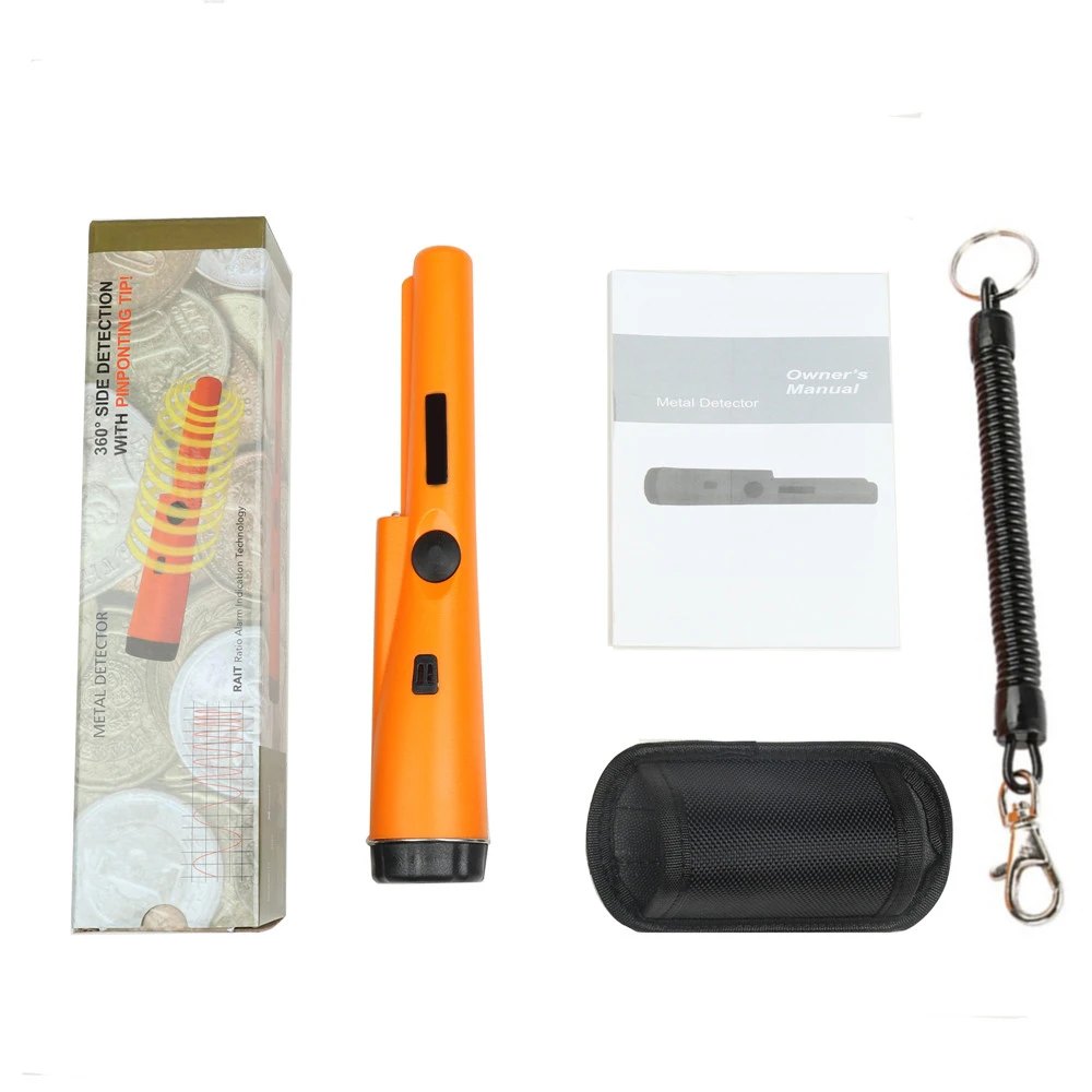 

1PC Positioning Rod Handheld Underground Metal Detector Pointer Handheld Waterproof High Sensitivity Security Detector