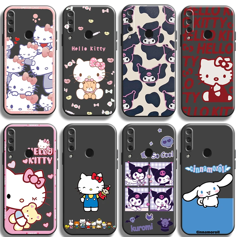 

Hello Kitty Cartoon Phone Case For HUAWEI P20 P30 P40 Lite Pro Plus P20 Lite 2019 5G Back Protective ShockProof Smartphone