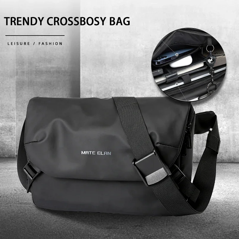 

Oxford Men's Bag Crossbody Bag Hand High Quality Waterproof Shoulder Sling Bags For Male Business Travel Messenger School