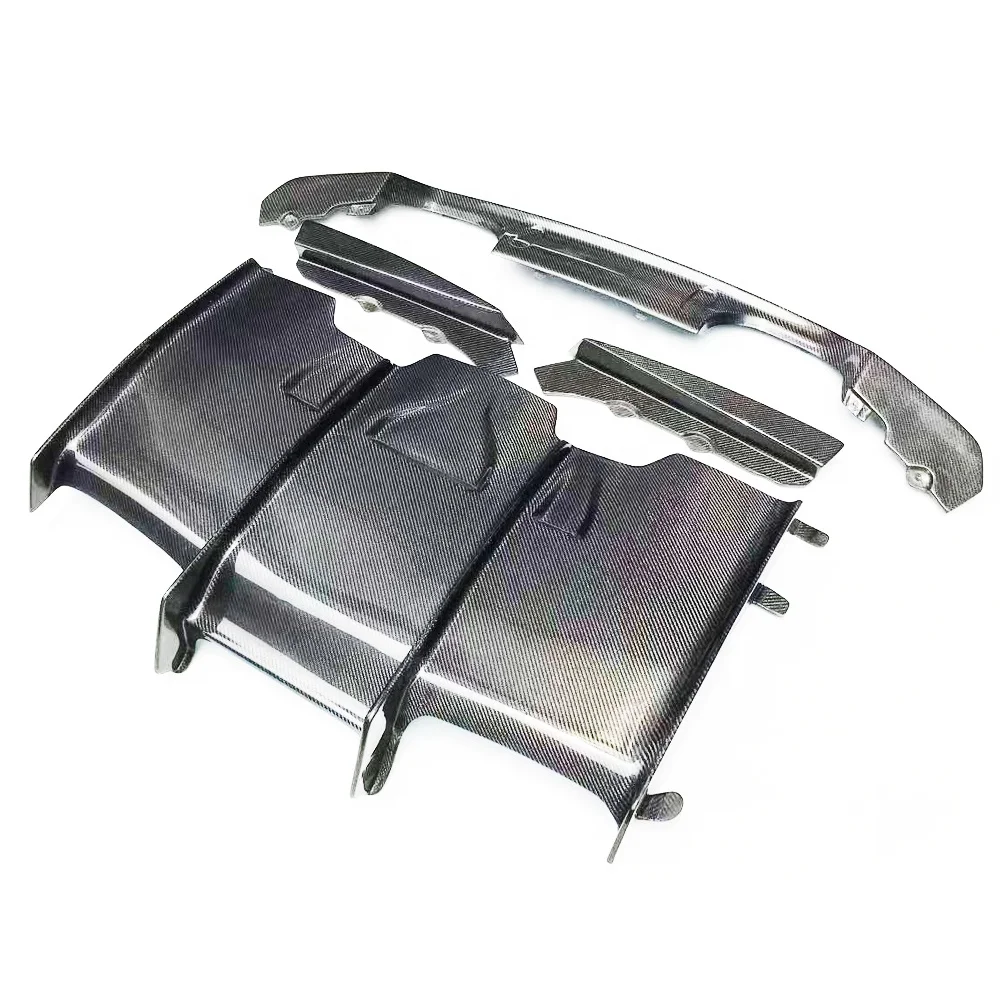 

M3 M4 PSM Styling Carbon Fiber Rear Bumper Diffuser for BMW F80 M3 Sedan F82 F83 M4 Rear Lip Protector 2014 - 2020