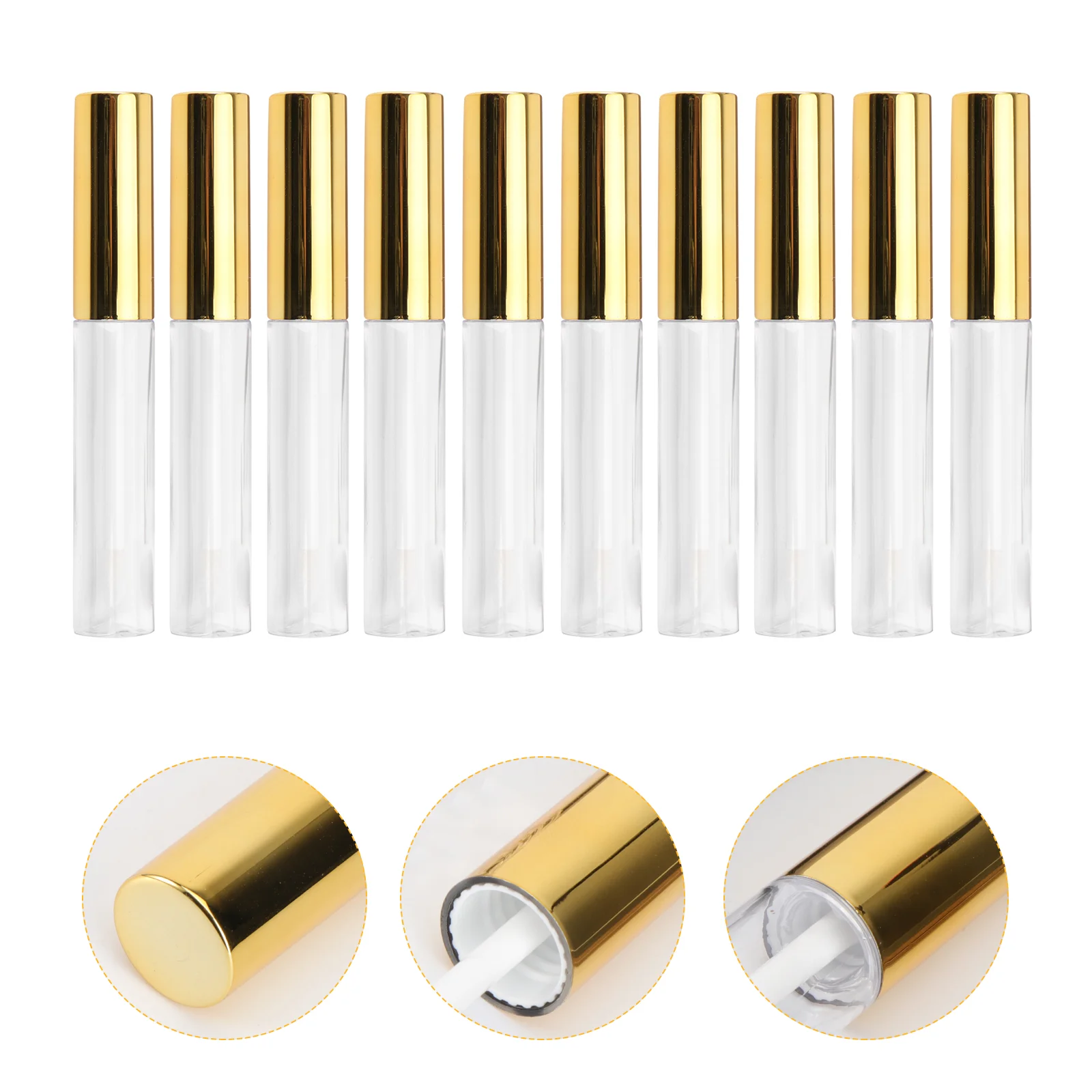 

Lip Gloss Tubes Lipgloss Containers Empty Bulk Clear Wholesalebalmwand