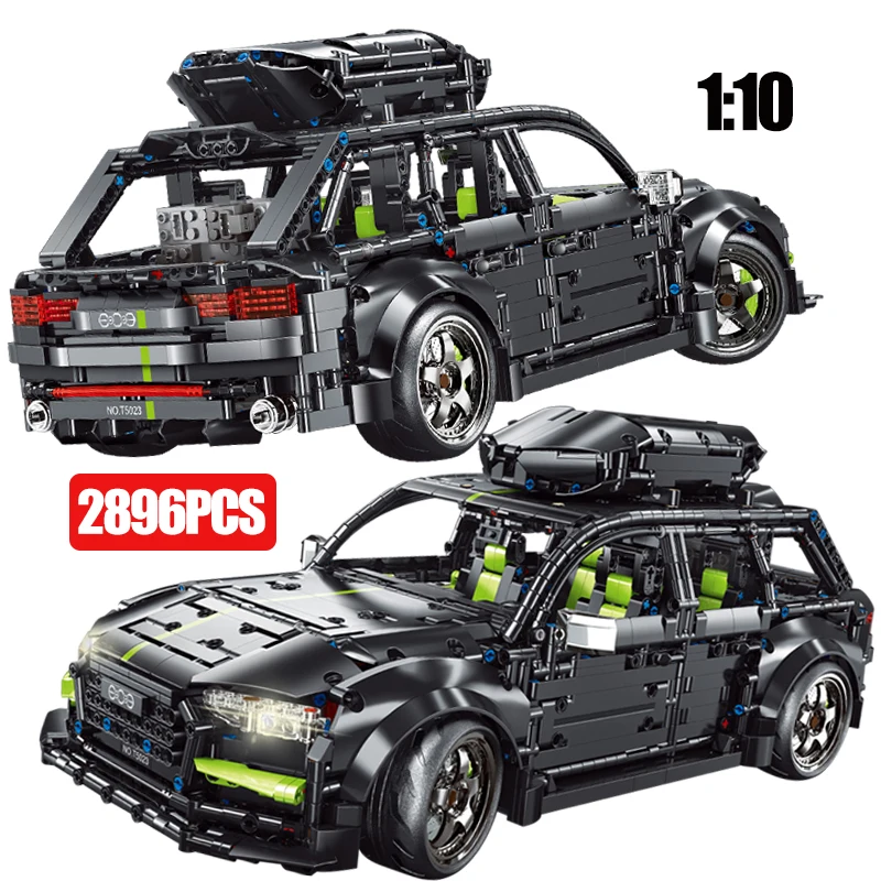 

New Technical City Travel Sport Racing Car Building Block Speed Famous Champion Expert Racer Vehicle Bricks Boys Kids Gifts