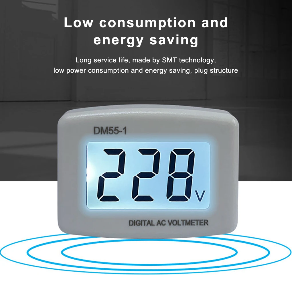 

Professional Digital Voltmeter Voltage Tester Monitors Repairing Shop