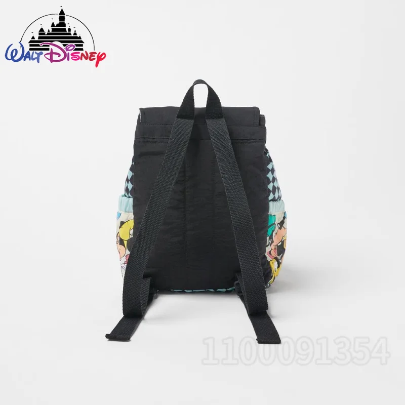 Disney Mickey Original New Children's Backpack Luxury Brand Cartoon Cute Children's Schoolbag Drawstring Mini Women's Backpack