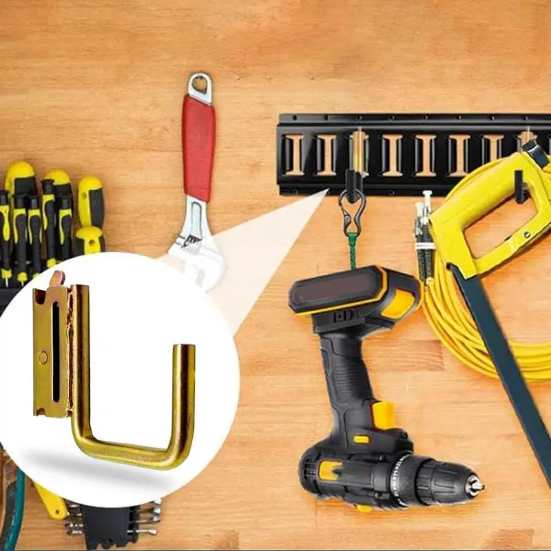 Крючки для электронных дорожек 4 шт. оцинкованное железо держатель инструментов