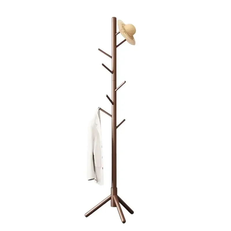 Входная вешалка для одежды деревянная съемная угловая спальни минималистичная