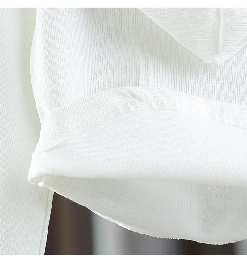 Хлопковый однотонный укороченный свитшот с капюшоном и полумолнией для девочек