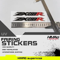 for kawasaki zx10r zx 10r motorcycle fairing upper fairing decals stickers 3m sticker 1pair