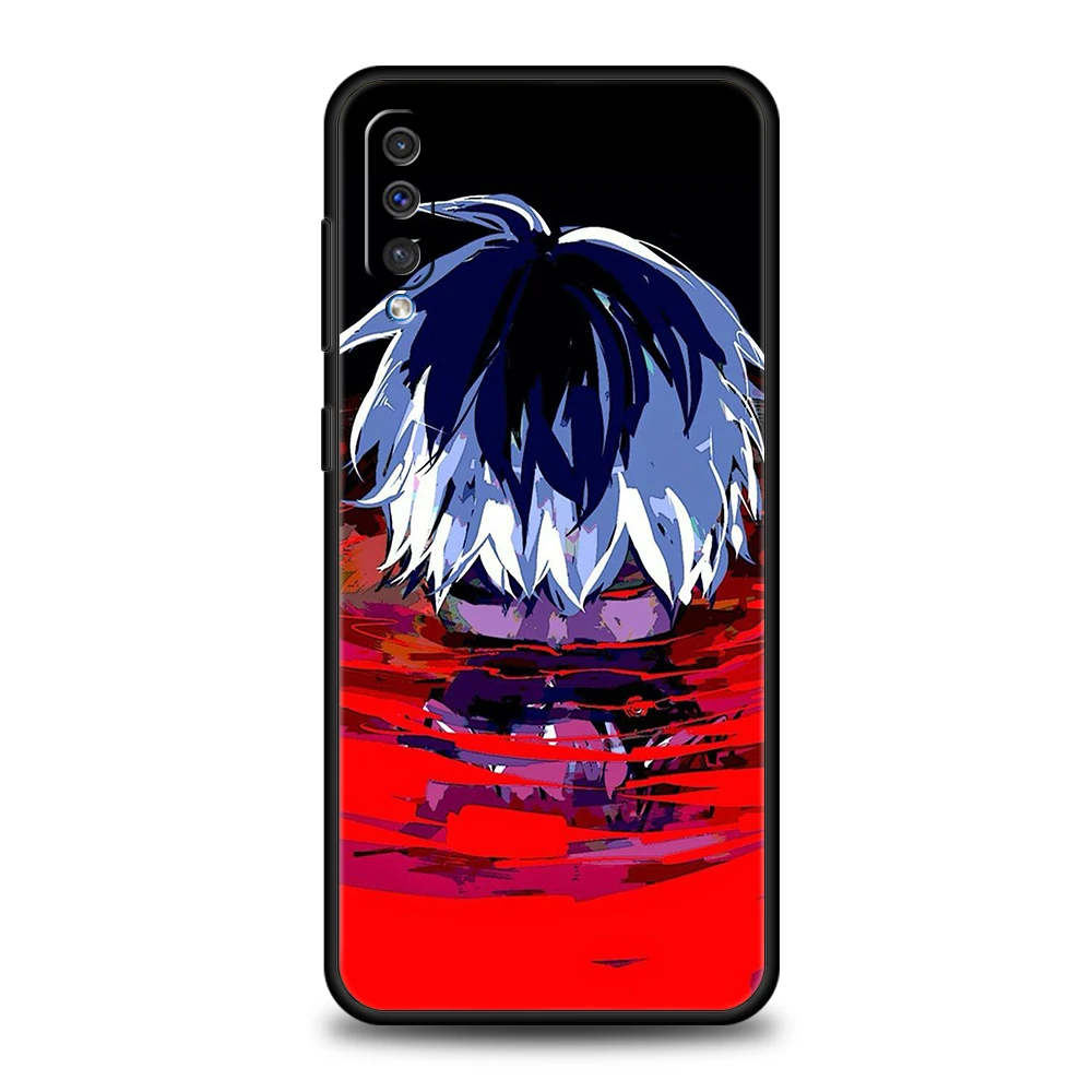 Tokyo Ghoul Phone Cover Case For Samsung Galaxy A12 A02 A03 A03S A52 A70 A50 A20 A10 A10S A40 4G Luxury Silicone Shell Fundas