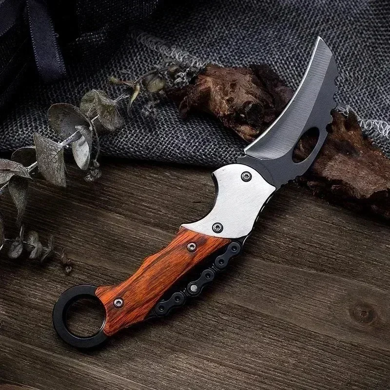 Острый нож для очистки овощей высокой твердости маленький нож-брелок складной