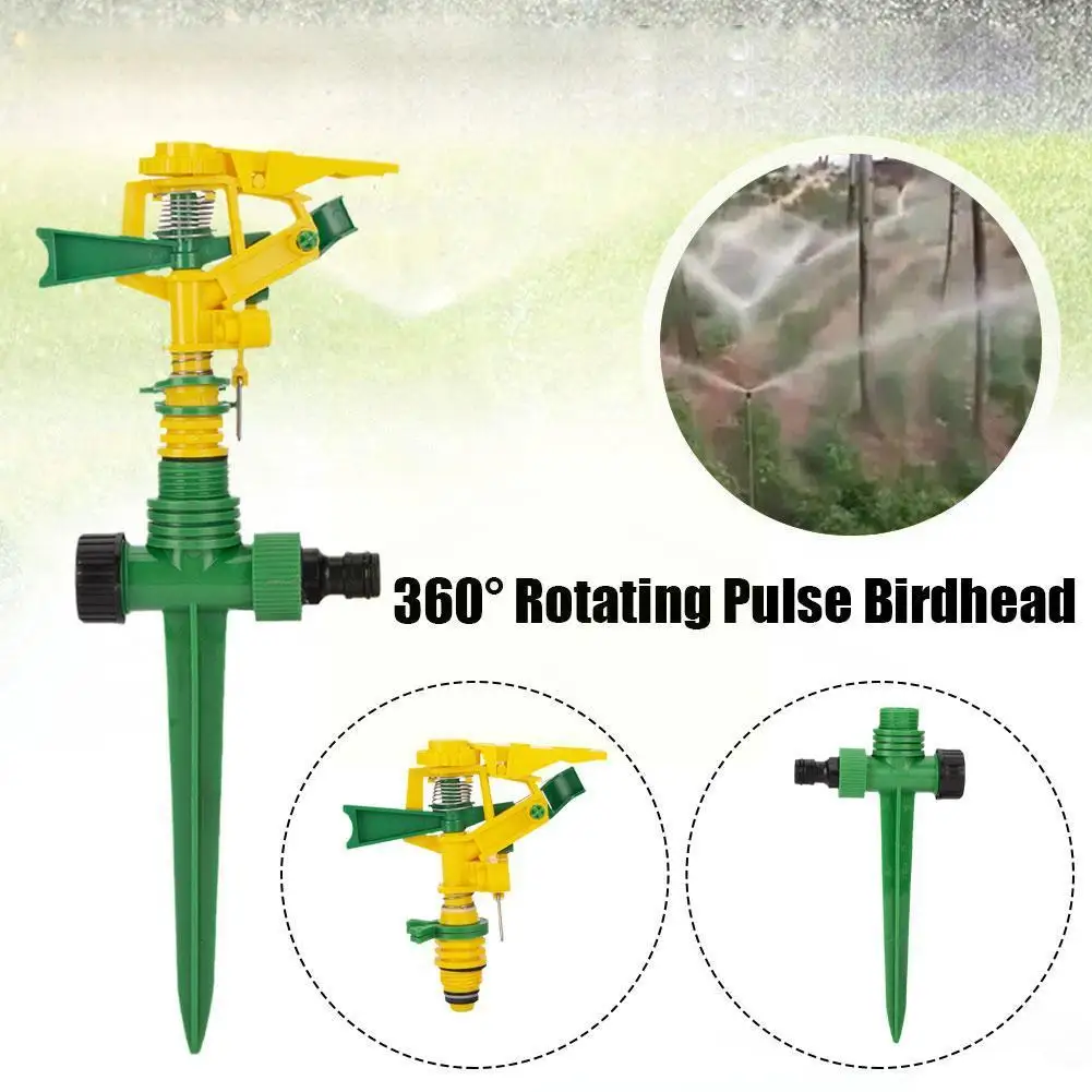 

Импульсный рокер-сопло вращающееся на 360 градусов распылители резьбы заземления пластиковые шипы для орошения сада M2K3