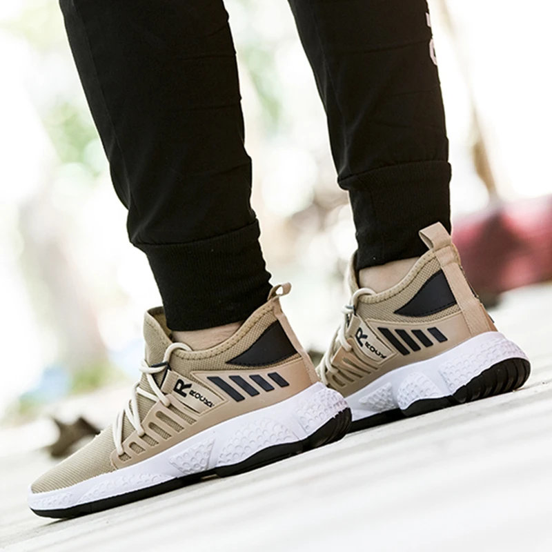 New Trend Men's Sneakers Mesh Breathable Casual Sports Shoes Male Non-slip Running Basketball Boys Lightweight Vulcanized Shoes