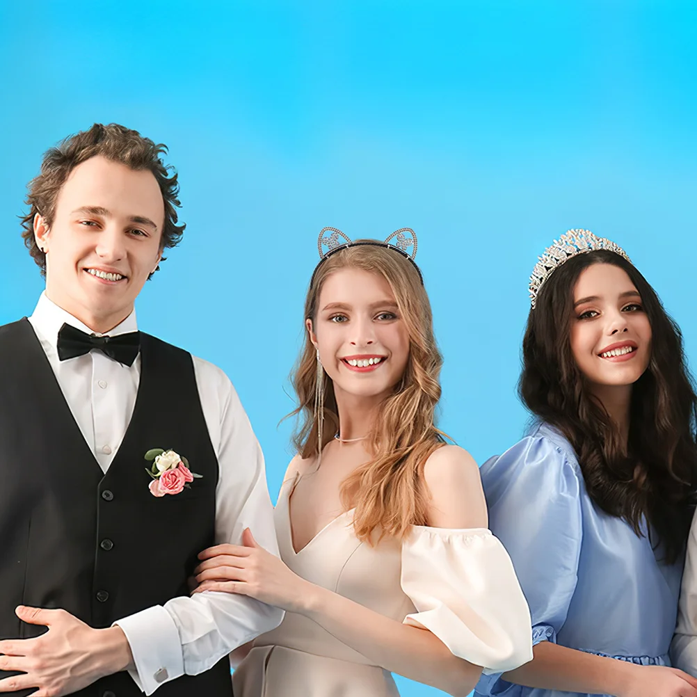 3 шт. повязка на голову с лисьими ушками повязки кошачьими одежда для котенка