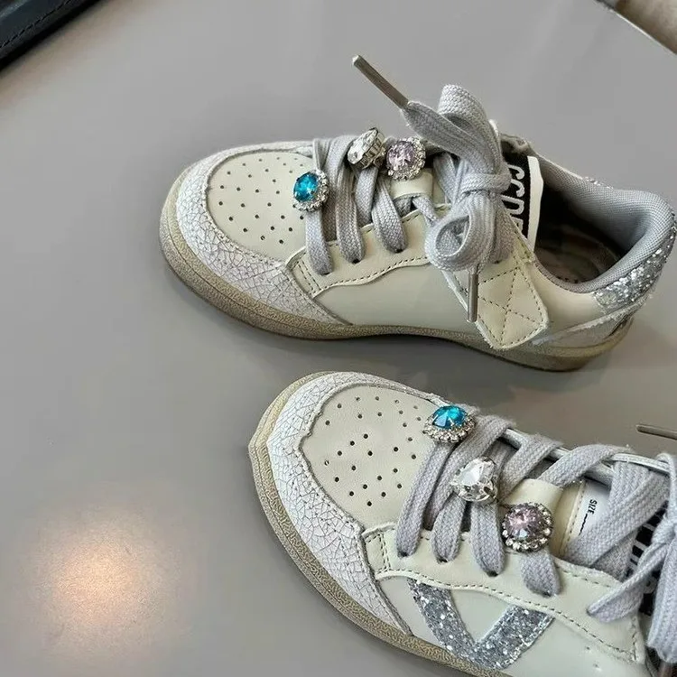 Новинка осени 2024 детская обувь для крикета супер красивая женская повседневная
