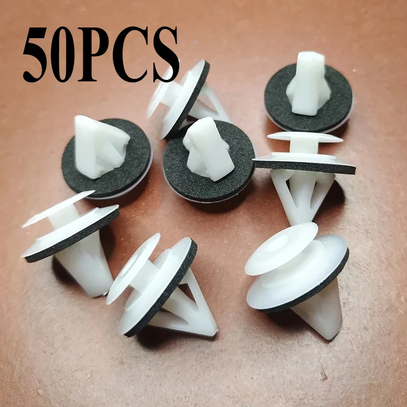 

50 шт. зажимы для отделки, застежки, боковые юбки, молдинги, корпуса для Mazda 2, 3, 6 CX-7 MPV G18K51SJ3