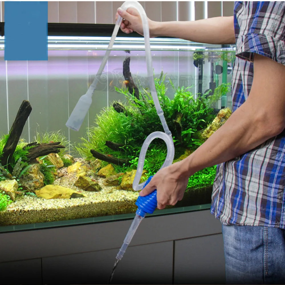 

Aquarium Fish Tank Vacuum Gravel Water Filter Cleaner Siphon Pump Manual Cleaner Pump Safe Vacuum aquariofilia