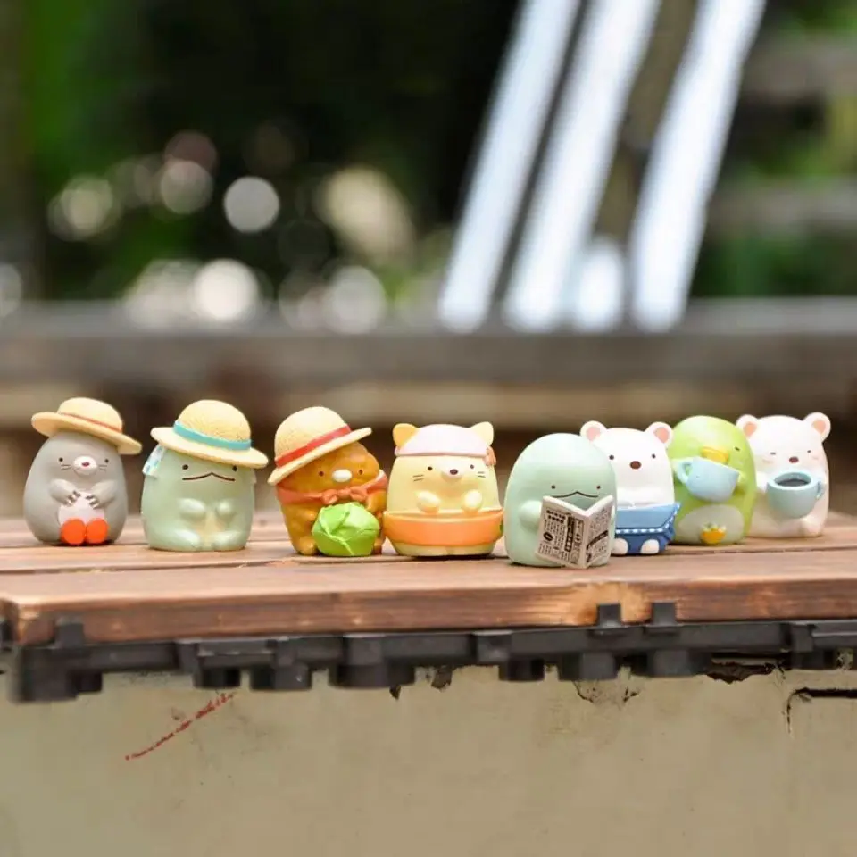 

Blind Box Guess Bag Animals In The Corner Japanese Style Cartoon Pvc Anime Figures Dolls Children Birthday Gifts Creative Models