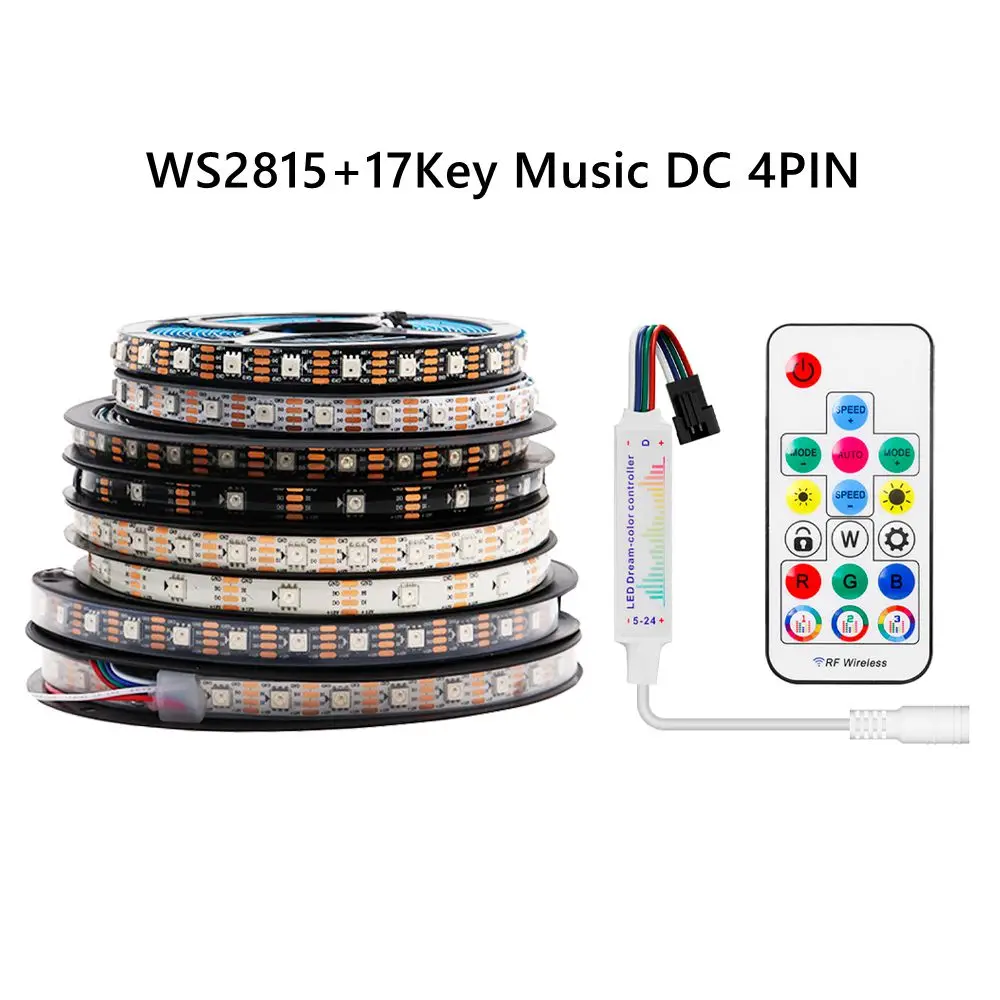 

Светодиодная лента TNALANT WS2815 RGB 30/60/144 LED/м DC12V