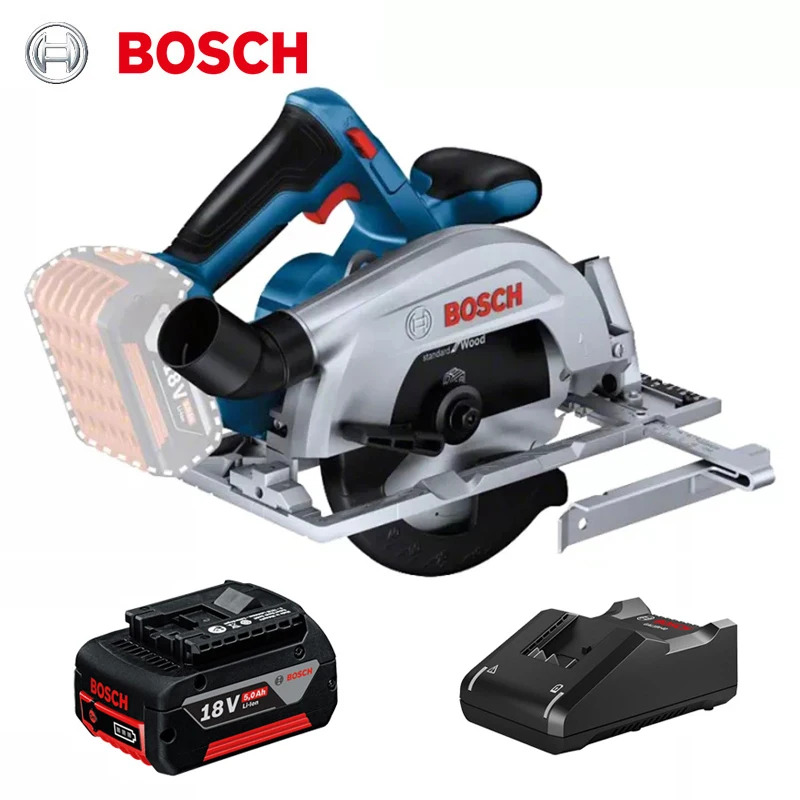 Bosch GKS 185-LI Cordless Circular Saw 18V Compact Electric Wood Saw Brushless Motor 5,000 RPM