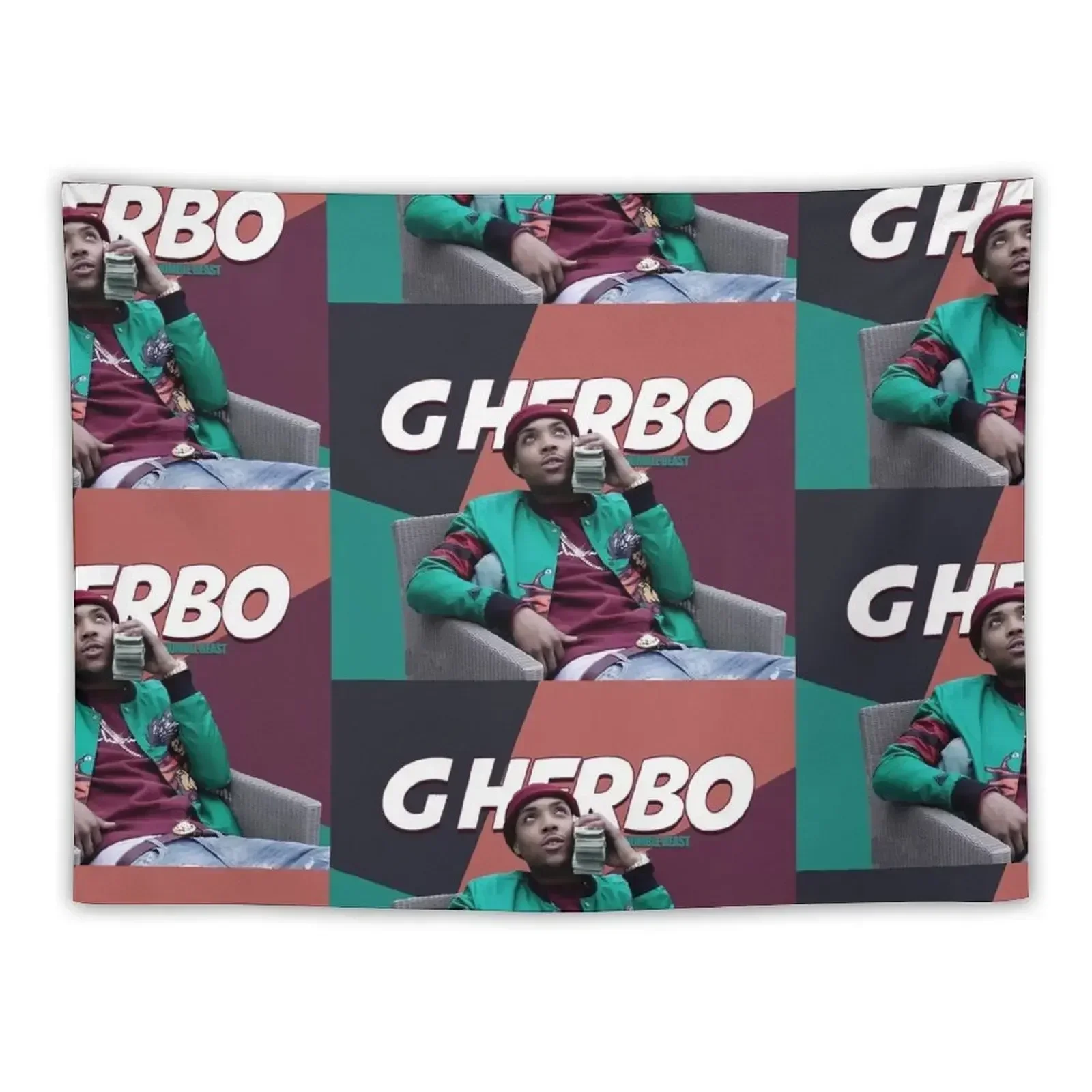 G Herbo &quotMoney Calling&quot Гобелен Открытый Декор Декоративные настенные фрески