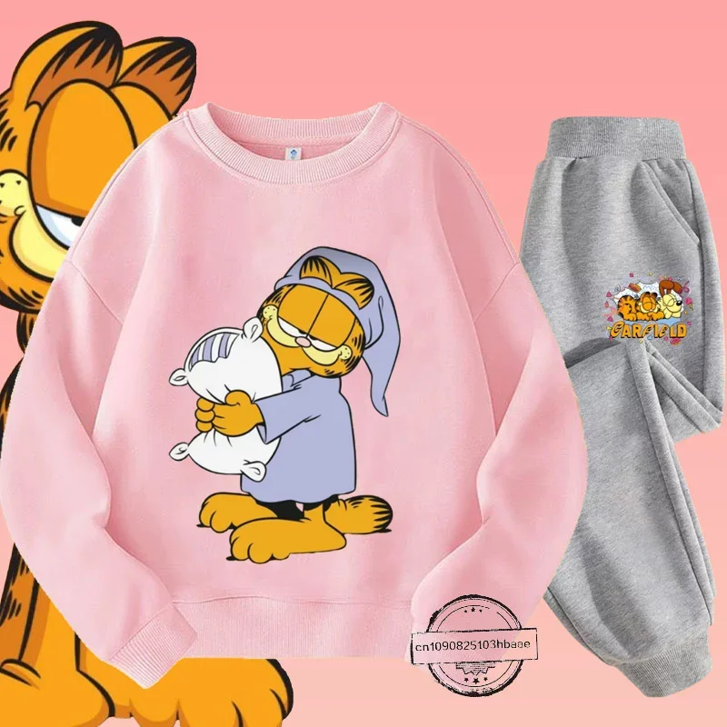 Толстовка с круглым вырезом для мальчиков и девочек Осень-зима