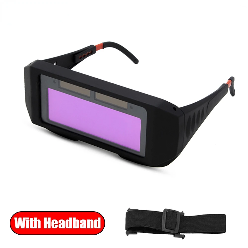 

Auto Darkening Welding Glasses Welding Helmets Anti-glare Argon Arc Automatic Light Change Goggles Welder Eye Protection Tools