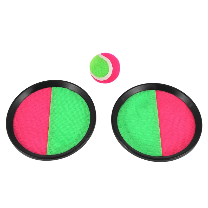 

Toss and Catch Game Set Paddle Catch Ball Game Outdoor Sports Catch Ball Game Set for Kids Playing