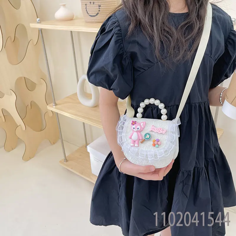 Disney Kids Crossbody Bag for Girl Lina Belle Shoulder Bag Cartoon Cute Multi-color Mini Bag for Children Birthday Holiday Gift