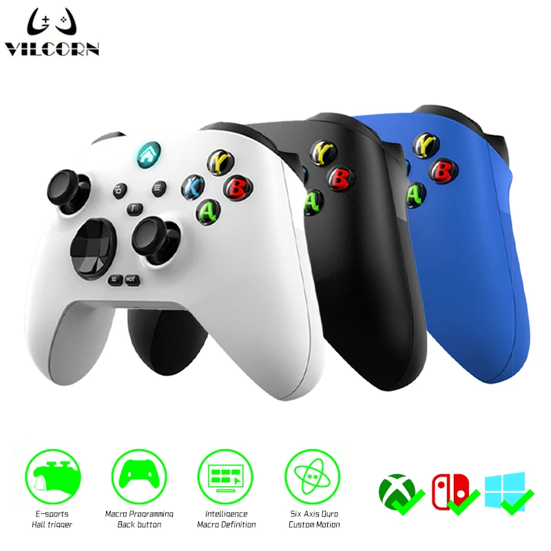 

VILCORN Bluetooth-Compatible Elite Gaming Controller for Xbox One X/S Series X/S Wireless Gamepad for PC Windows 10,11 Steam