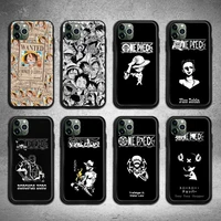 one piece luffy zoro phone case for iphone 13 12 11 pro max mini xs max 8 7 6 6s plus x 5s se 2020 xr cover