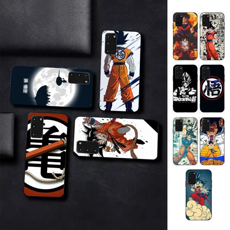 

BANDAI Dragon-Ball-Z Son-Goku Phone Case for Samsung S10 21 20 9 8 plus lite S20 UlTRA 7edge