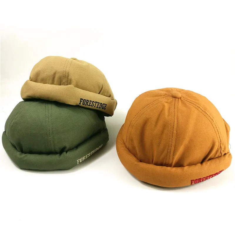 

New Men's Hat Letters Beanies Caps All-match Landlord Hats Cold Hats Men's and Women's Embroidery Cap