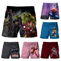marvel superhero captain america hulk spiderman shorts kids boys girls casual shorts fit to go beachs shorts childrens pants