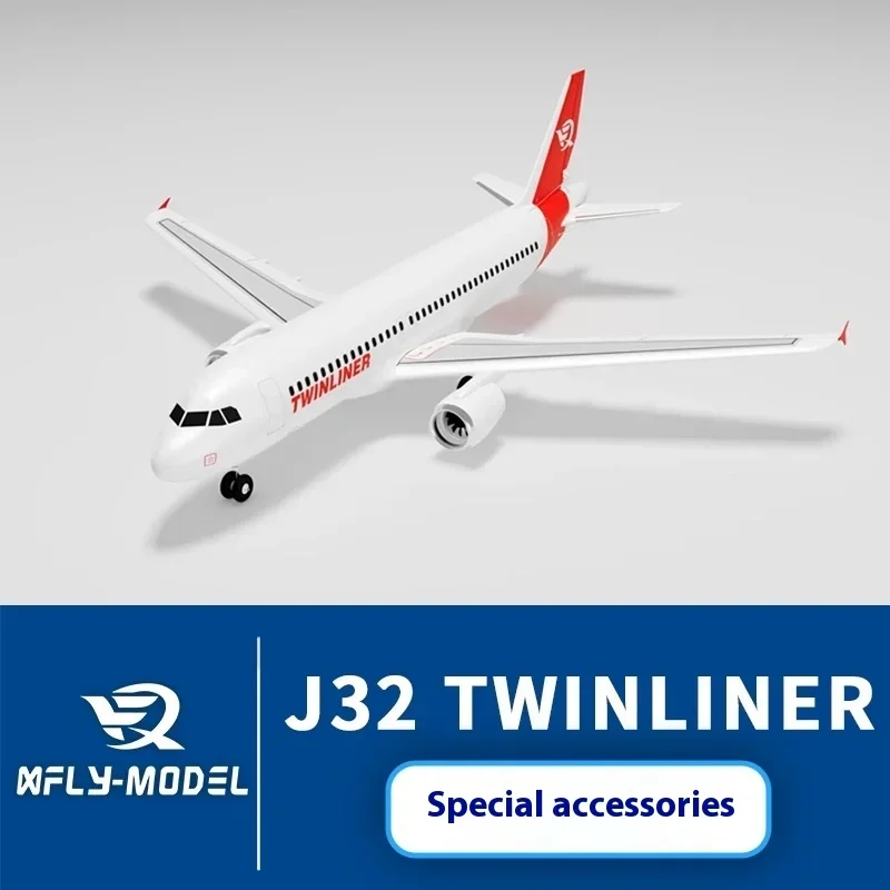Модель самолета с дистанционным управлением Xfly Dual 40 мм J32 Twiniiner аксессуары