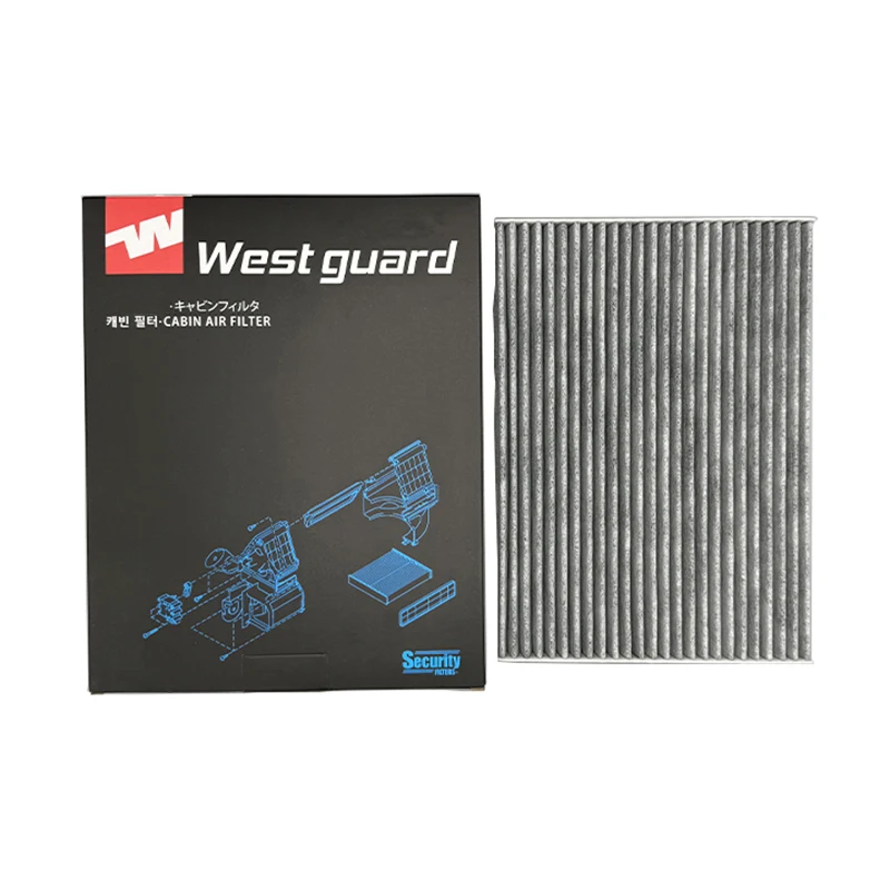 Фильтр салона MK13194 272771GK0A 27277EN000 для NISSAN Qashaqai(J10 NJ10 JJ10E) X-Trail II(T31) 4x4 Rogue Sentra Sunny WESTGUARD