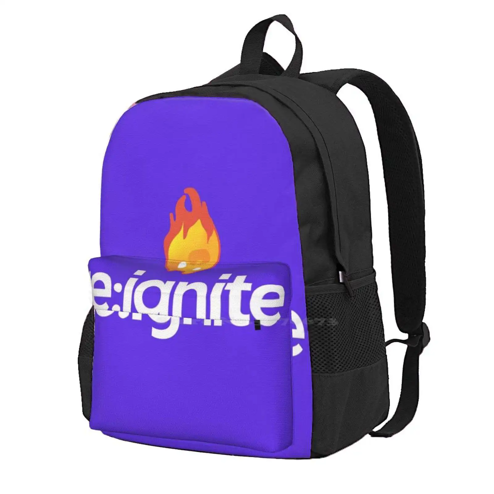 

Школьные сумки Reignite Acceo для девочек-подростков, дорожные сумки для ноутбука, с логотипом «огненное пламя», «огненное сердце»
