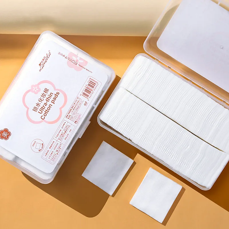 

1000PCS/Set Wet Compress Thin Cotton Makeup Cotton Makeup Removal Cotton Water - Saving Makeup Cotton Wholesale Beauty Tool