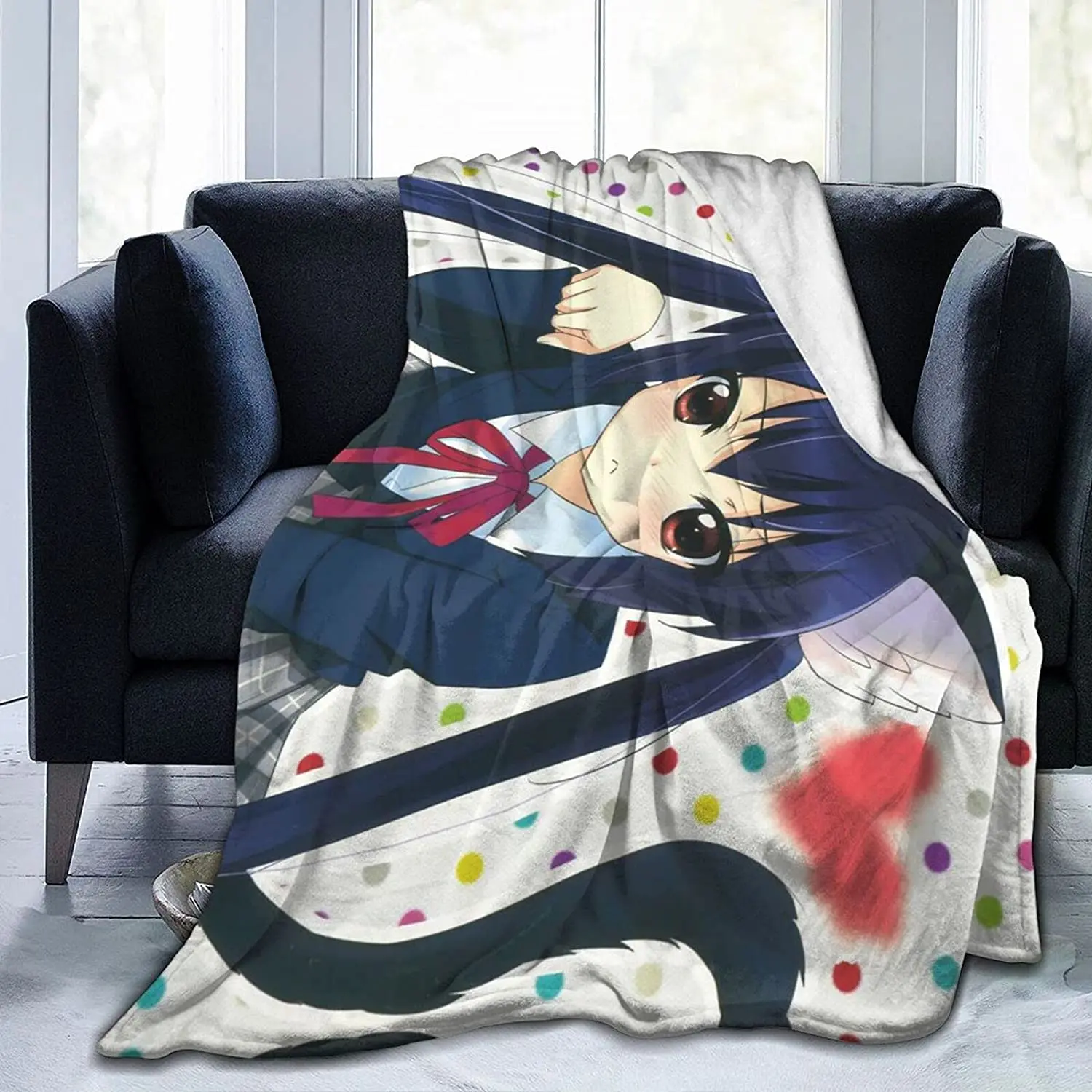 

Nakano Azusa Fluffy Soft and Comfortable Blanket, Anime Warm Embrace of Sympathy