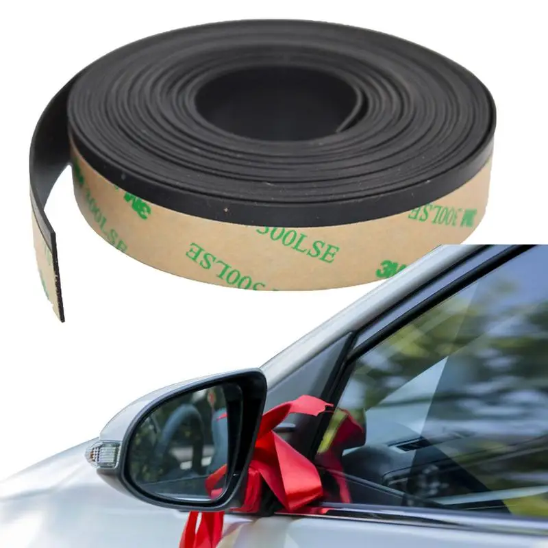 

4M Car Waterproof Rubber Sealing Strips Auto Car Front Rear Windshield Sunroof Triangular Window Edge Weatherstrip Seal