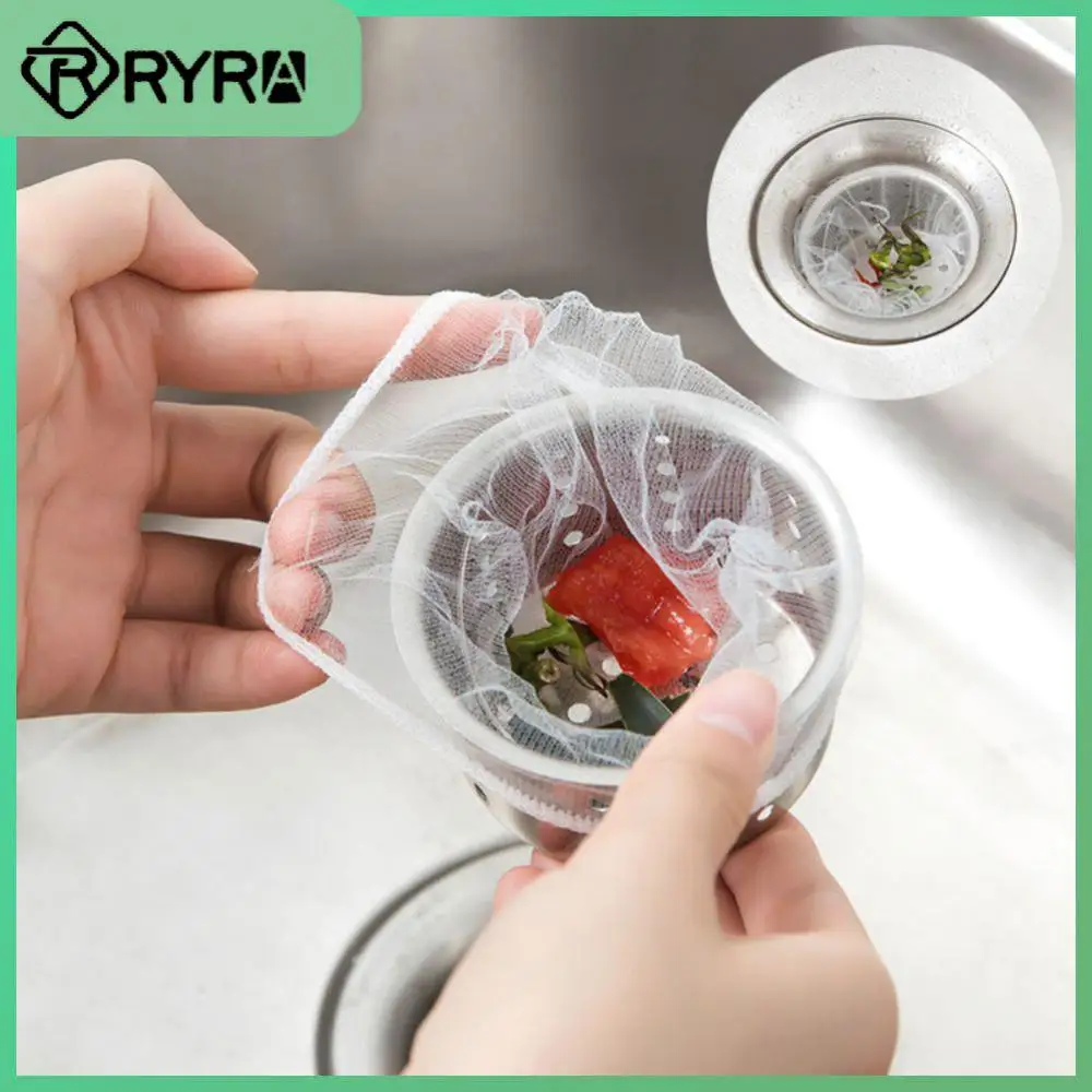 

100 шт., фильтр для кухонной раковины, высокая плотность